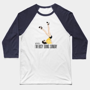 Girl having fun Baseball T-Shirt